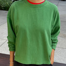 Naturelle Tee in Asparagus by Le Bon Shoppe