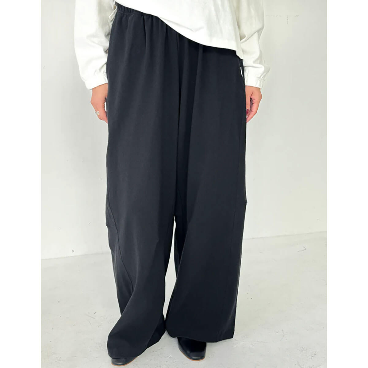 Bare Pants in Black by Le Bon Shoppe