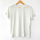 Bo Linen Blend Tee in Salt by Le Bon Shoppe