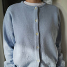 Cotton Leila Cardigan in Cornflower by Le Bon Shoppe