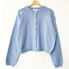 Cotton Leila Cardigan in Cornflower by Le Bon Shoppe