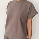 Jeanne Tee in Mushroom by Le Bon Shoppe