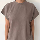 Jeanne Tee in Mushroom by Le Bon Shoppe