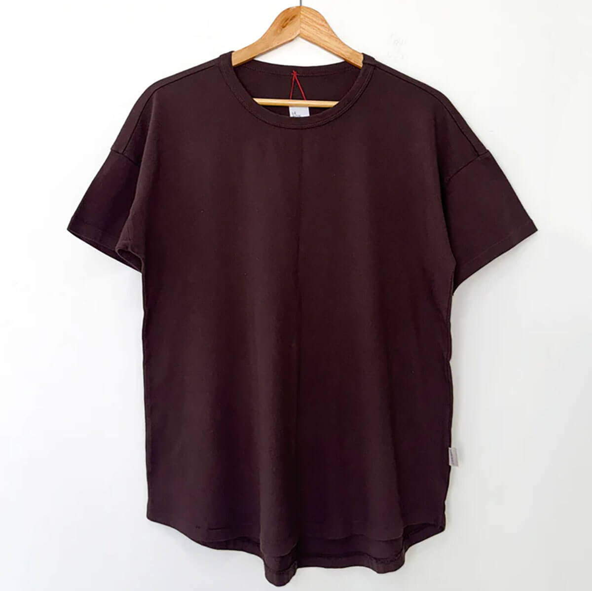 Her Tee in Dark Cacao by Le Bon Shoppe
