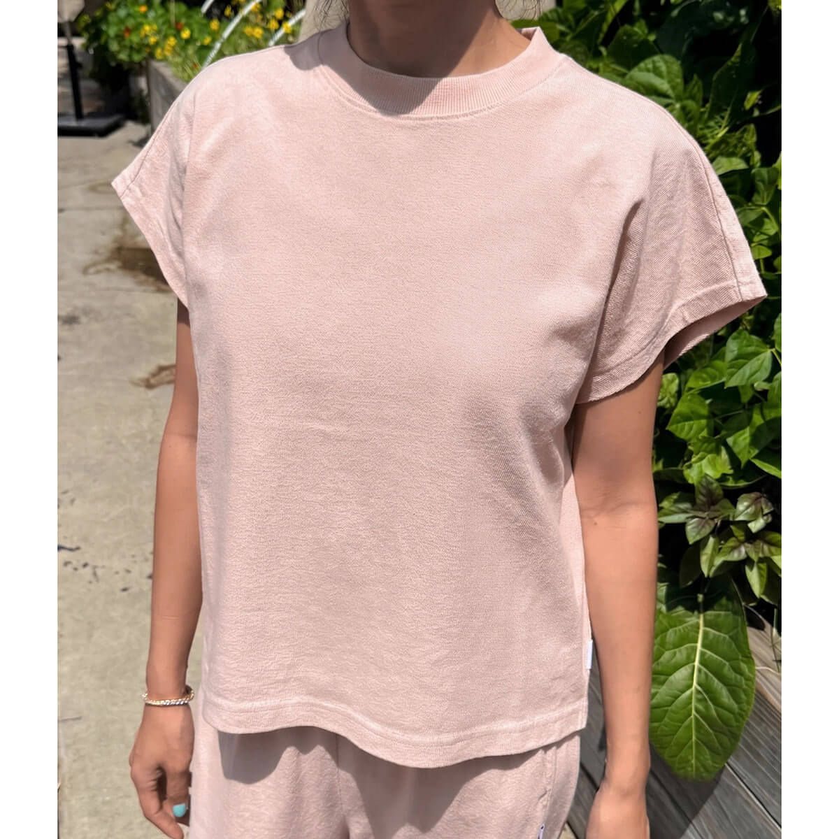 Jeanne Tee in Baby Pink by Le Bon Shoppe