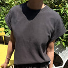 Jeanne Tee in Dark Slate by Le Bon Shoppe