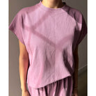 Jeanne Tee in Dusty Lilac by Le Bon Shoppe