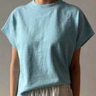 Jeanne Tee in Sky Blue by Le Bon Shoppe
