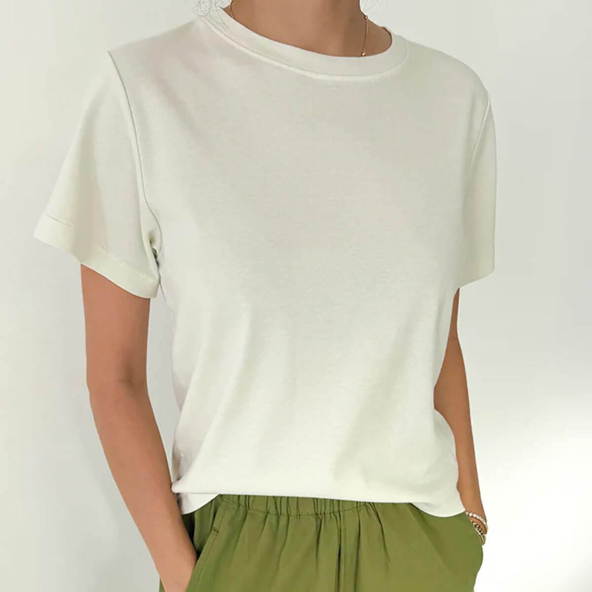 Noel Tee in Chalk by Le Bon Shoppe