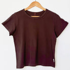 The Little Boy Tee in Dark Cacao by Le Bon Shoppe