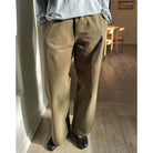 Work Pants in Olive by Le Bon Shoppe