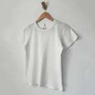 The Go To Tee in Vintage White by Le Bon Shoppe