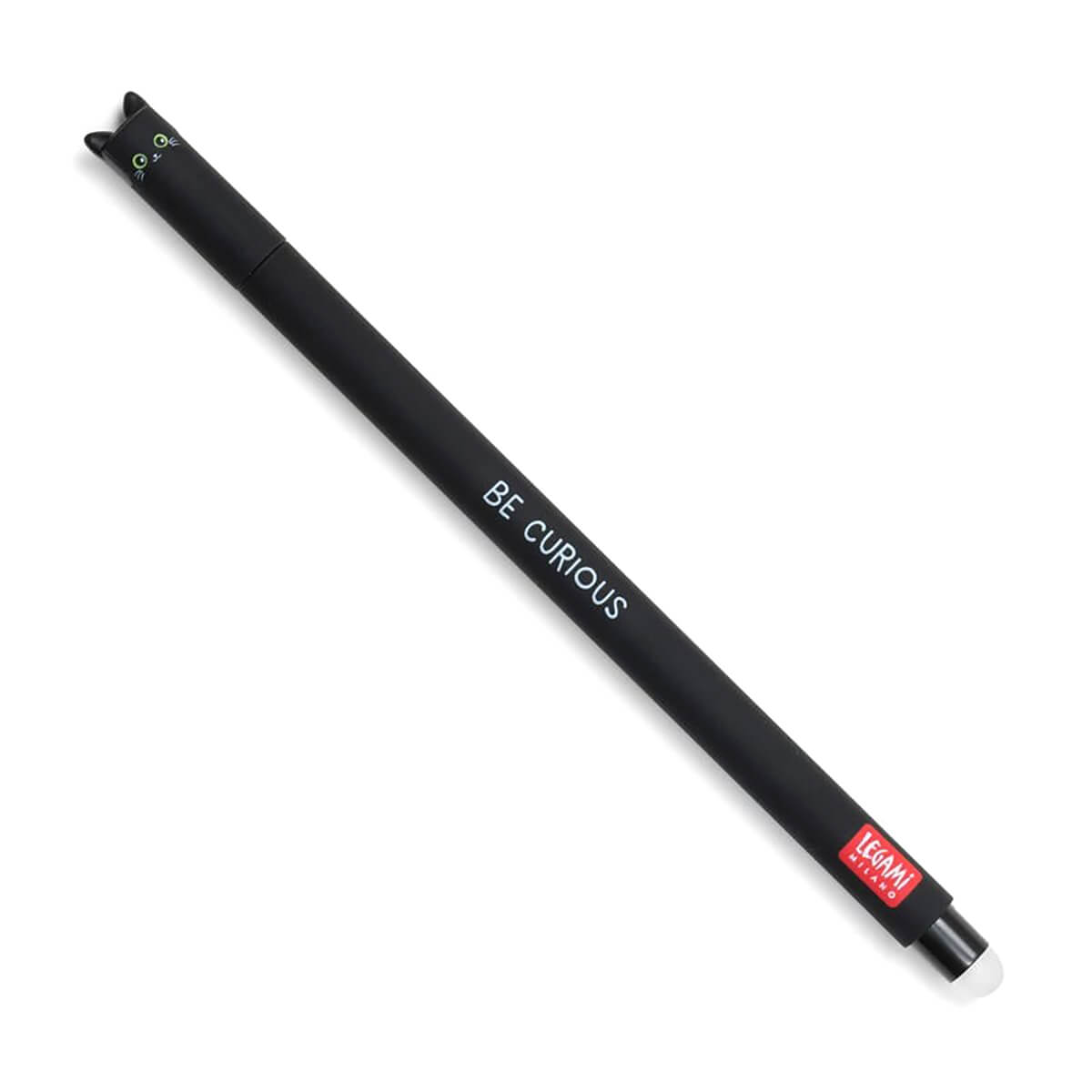 Cat Erasable Pen (Black Ink) by Legami – Junior Edition