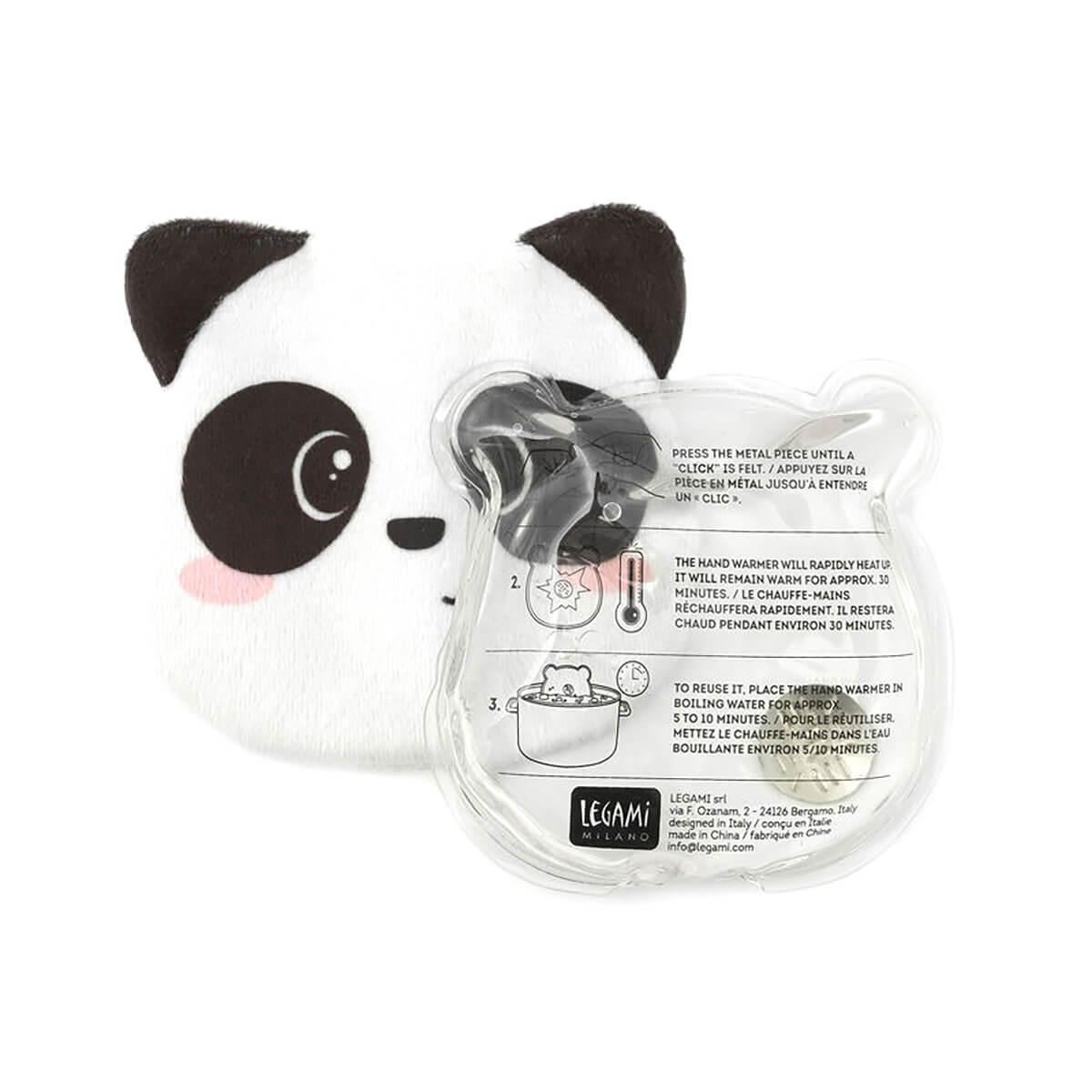 Panda SOS Winter Hand Warmer by Legami – Junior Edition