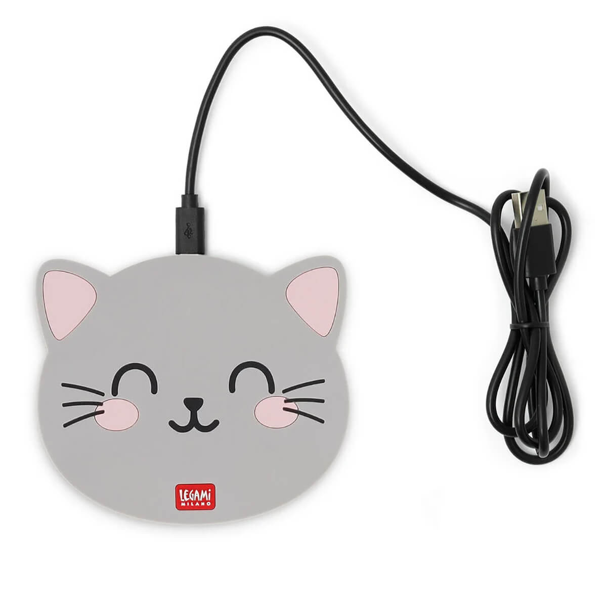 【未開封】SUPER FAST WIRELESS CHARGER DUO Kitty Super Fast Wireless Charger by Legami