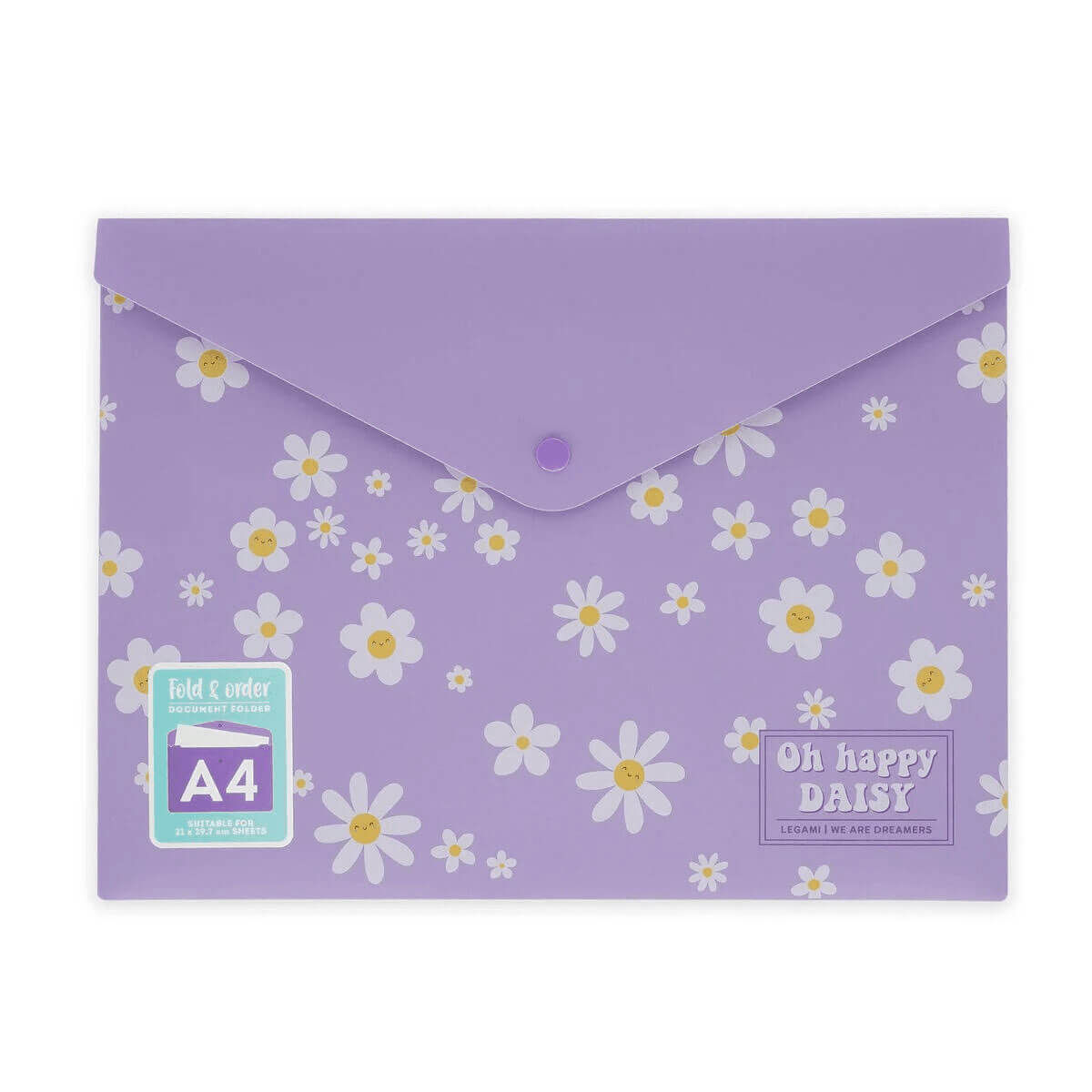 Daisy Fold & Order Document Folder by Legami