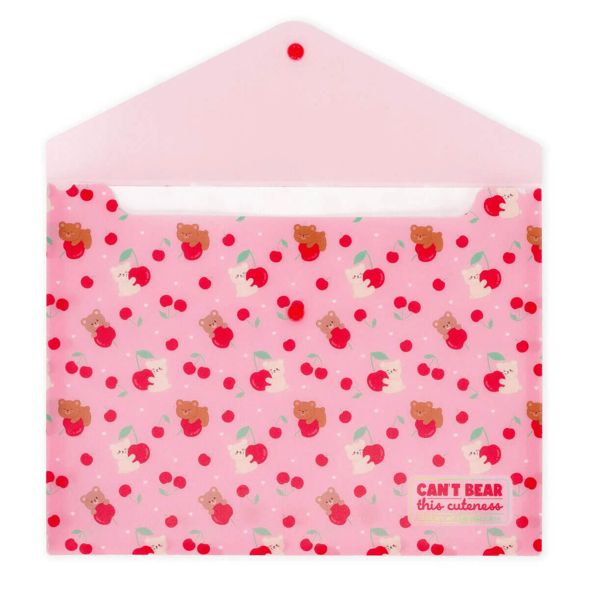 Teddy Cherry Fold & Order Document Folder by Legami