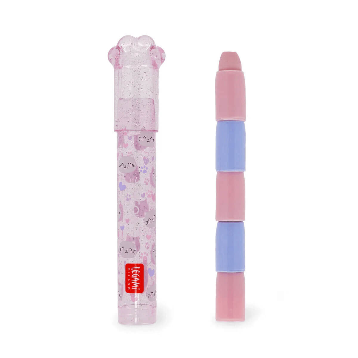 Meow Stackable Erasers by Legami