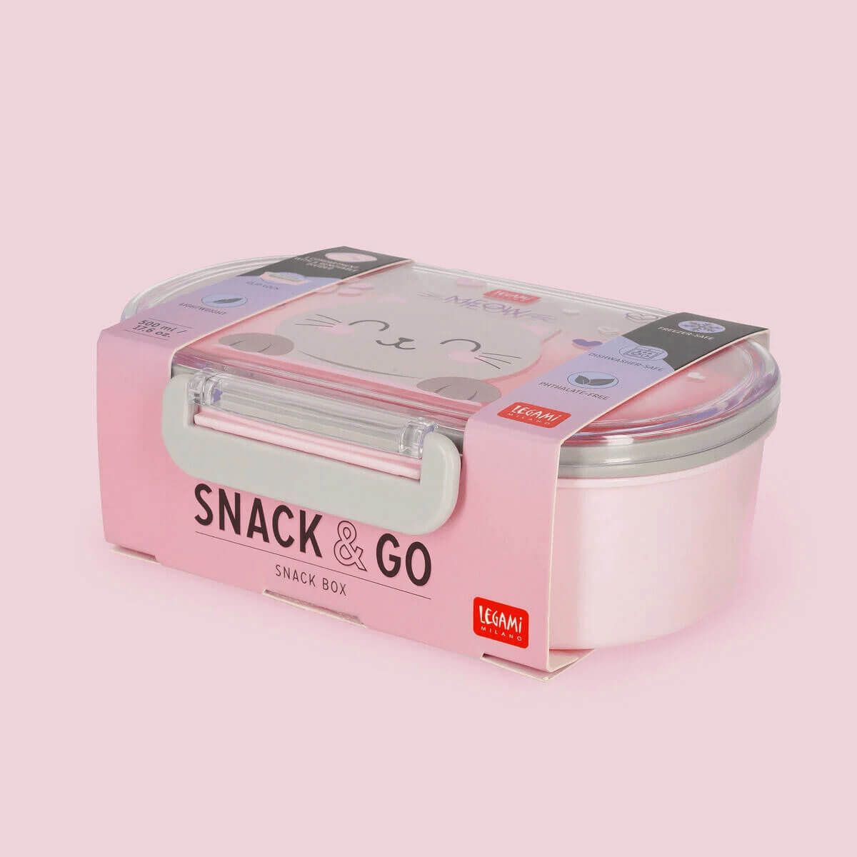 Kitty Snack & Go Snack Box by Legami