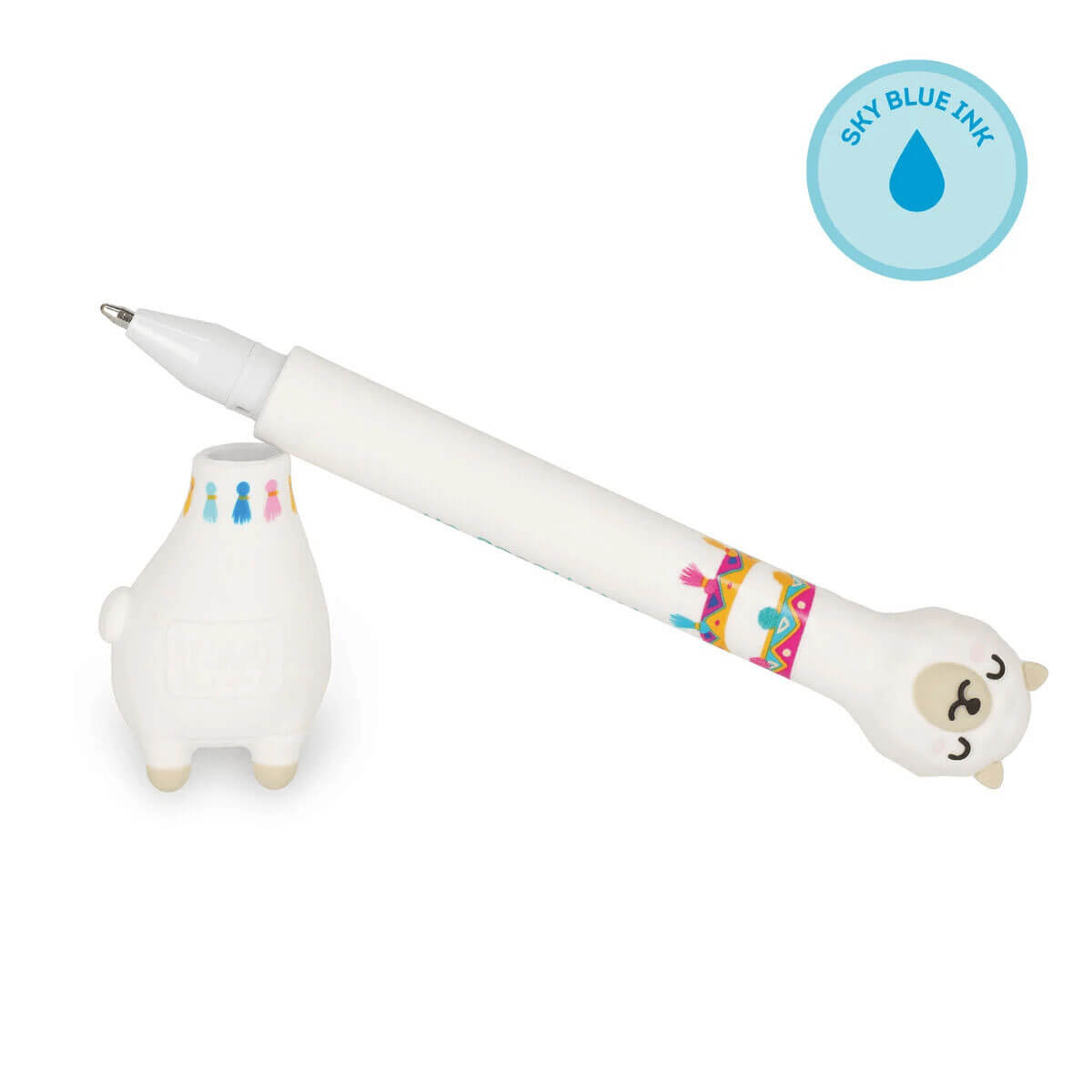 Llama Stand-Ink Ovation Ballpoint Pen With Base by Legami