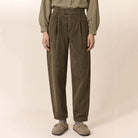 Prom Trousers in Bronze by Leon & Harper