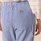 Armina Stripe Pants in Blue by Leon & Harper