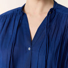 Coti Blouse in Blue by Leon & Harper