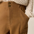 Piala Trousers in Mustard by Leon & Harper