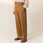 Piala Trousers in Mustard by Leon & Harper