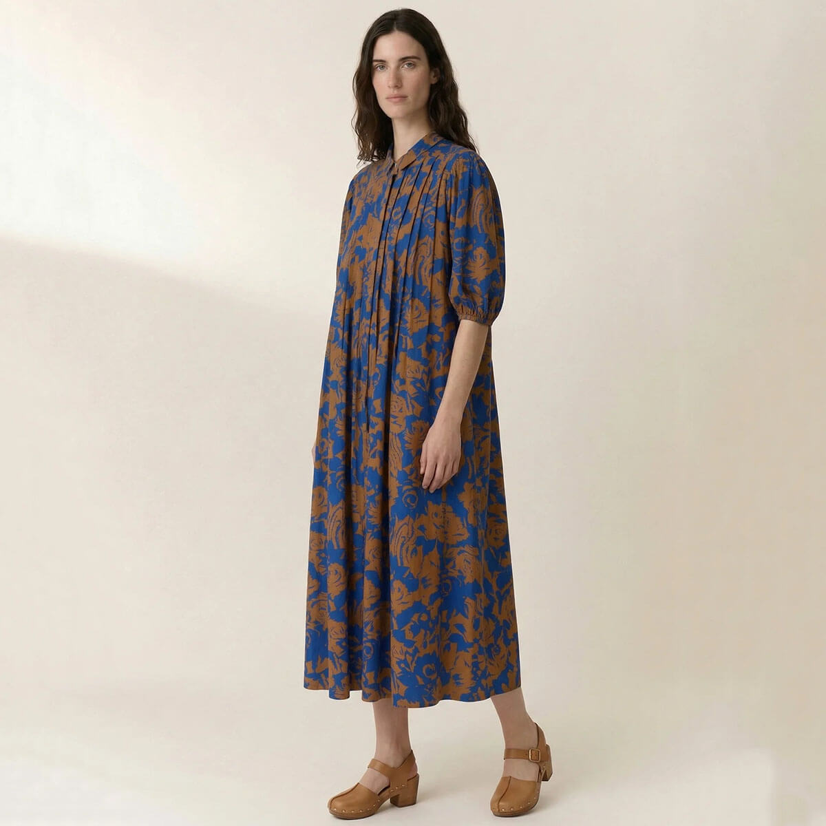 Roca Dress in Rose Blue by Leon & Harper