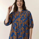 Roca Dress in Rose Blue by Leon & Harper