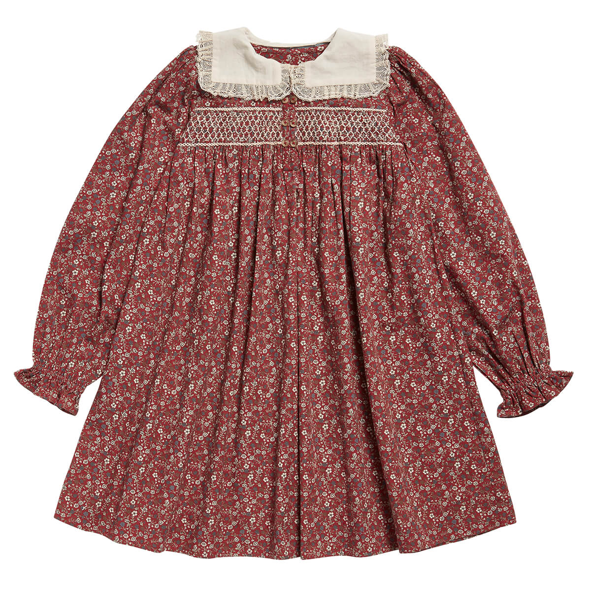 apolina 、little cotton clothes ロンパース Apolina Embroidered