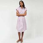 Bey Midi Dress in Lilac by Lollys Laundry