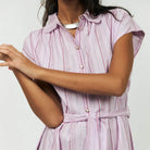 Bey Midi Dress in Lilac by Lollys Laundry