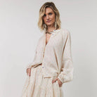 Hailey Shirt in Creme by Lollys Laundry