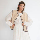 Hailey Shirt in Creme by Lollys Laundry