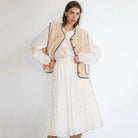 Morning Midi Skirt in Creme by Lollys Laundry