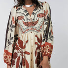 Sarai Maxi Dress in Creme by Lollys Laundry