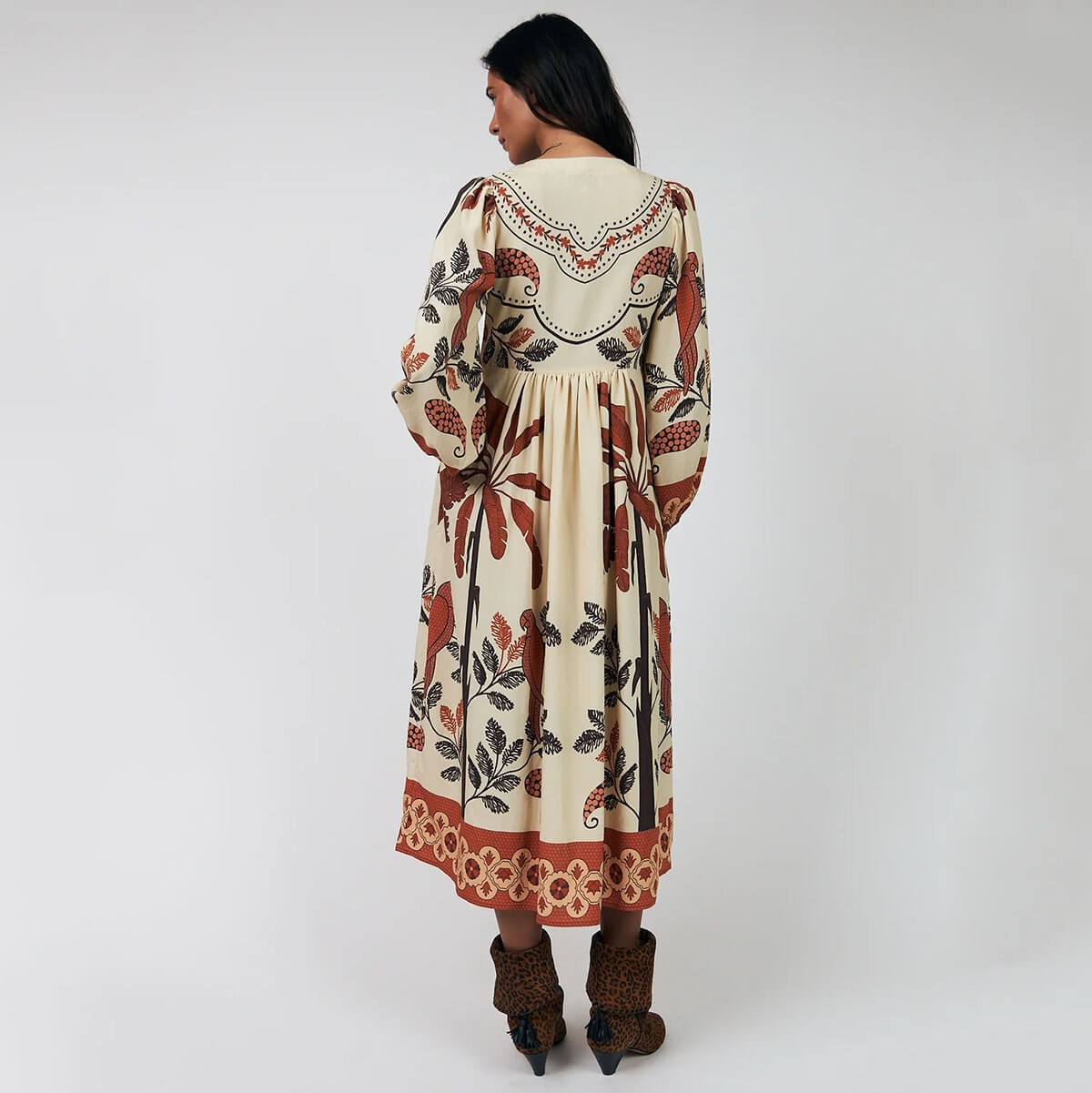 Sarai Maxi Dress in Creme by Lollys Laundry