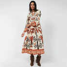 Sarai Maxi Dress in Creme by Lollys Laundry