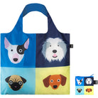Stephen Cheetham Dogs Recycled Shopping Bag by Loqi