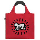 Keith Haring Radiant Baby Recycled Shopping Bag by Loqi