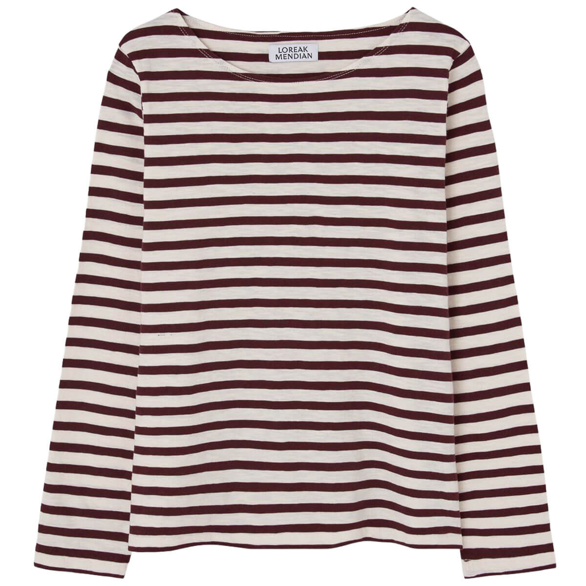 Agiti T-Shirt in Ecru by Loreak Mendian