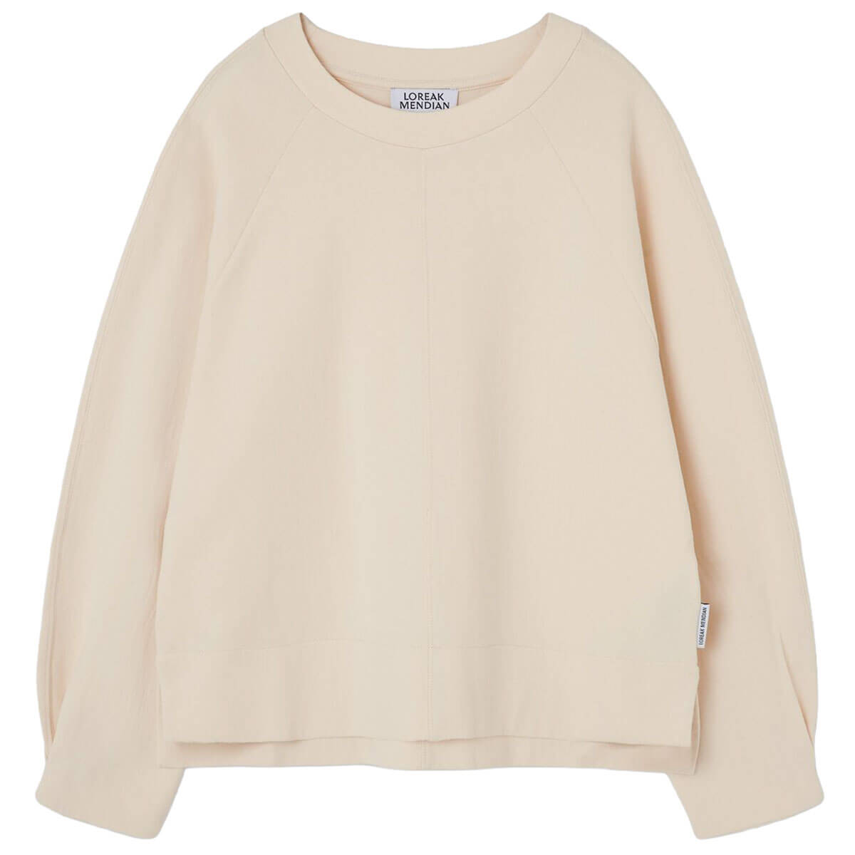 Celine Sweatshirt in Ecru by Loreak Mendian