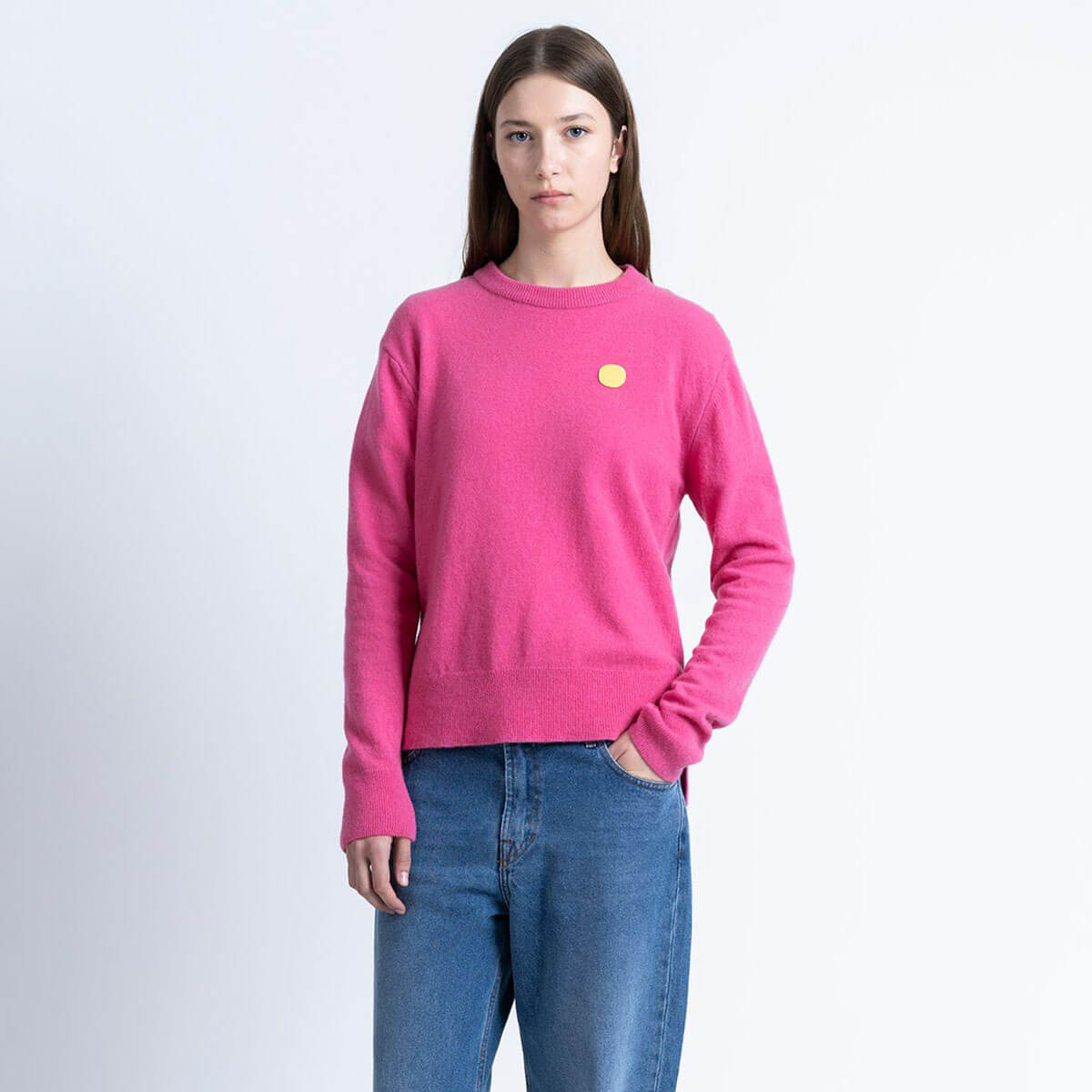 Dot Jumper in Pink by Loreak Mendian