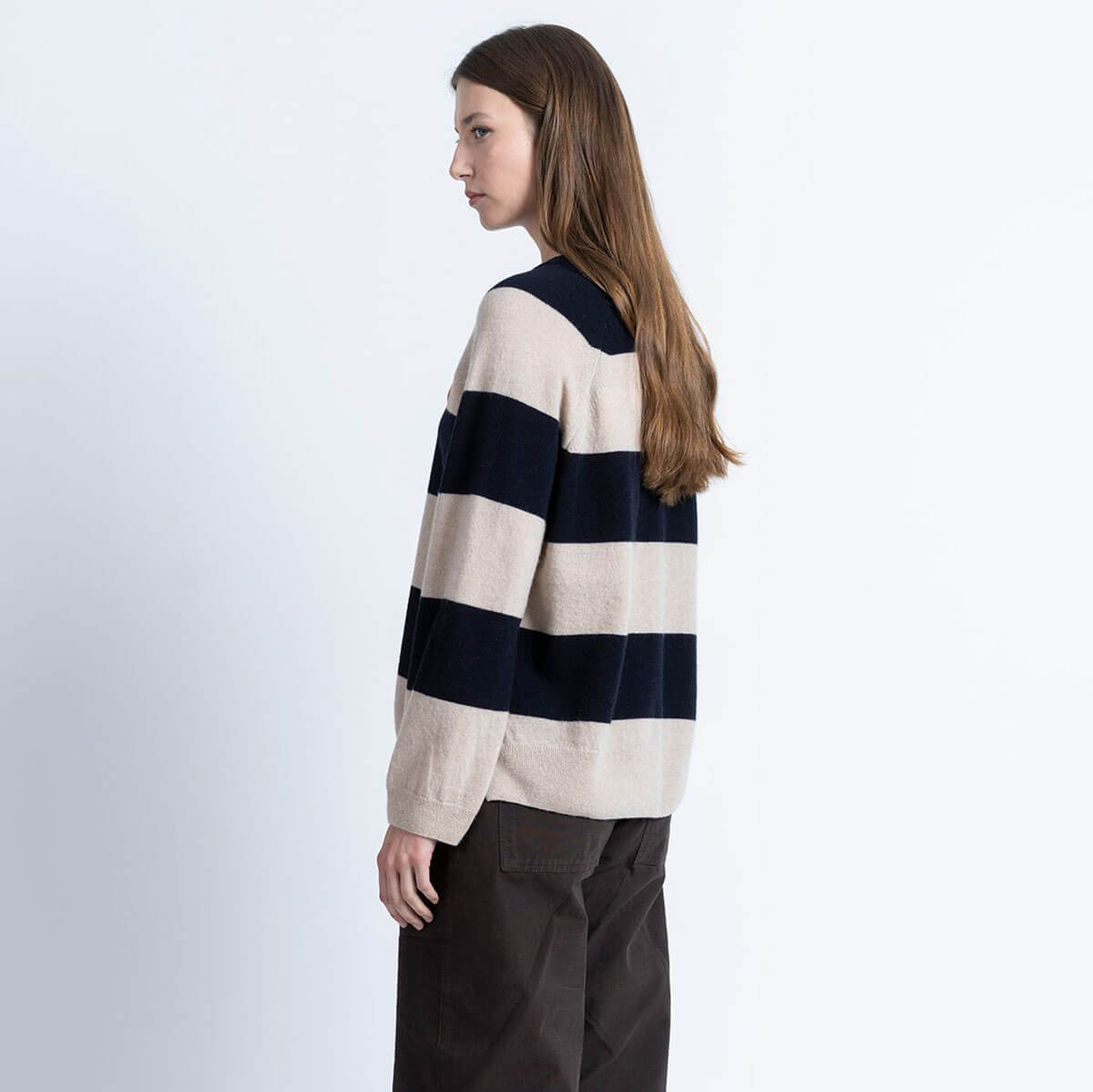 Kadalau Dot Jumper in Navy by Loreak Mendian
