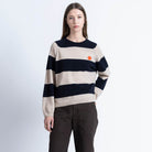 Kadalau Dot Jumper in Navy by Loreak Mendian