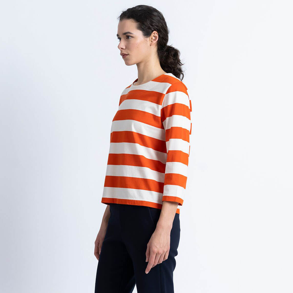 Soro T-Shirt in Orange by Loreak Mendian