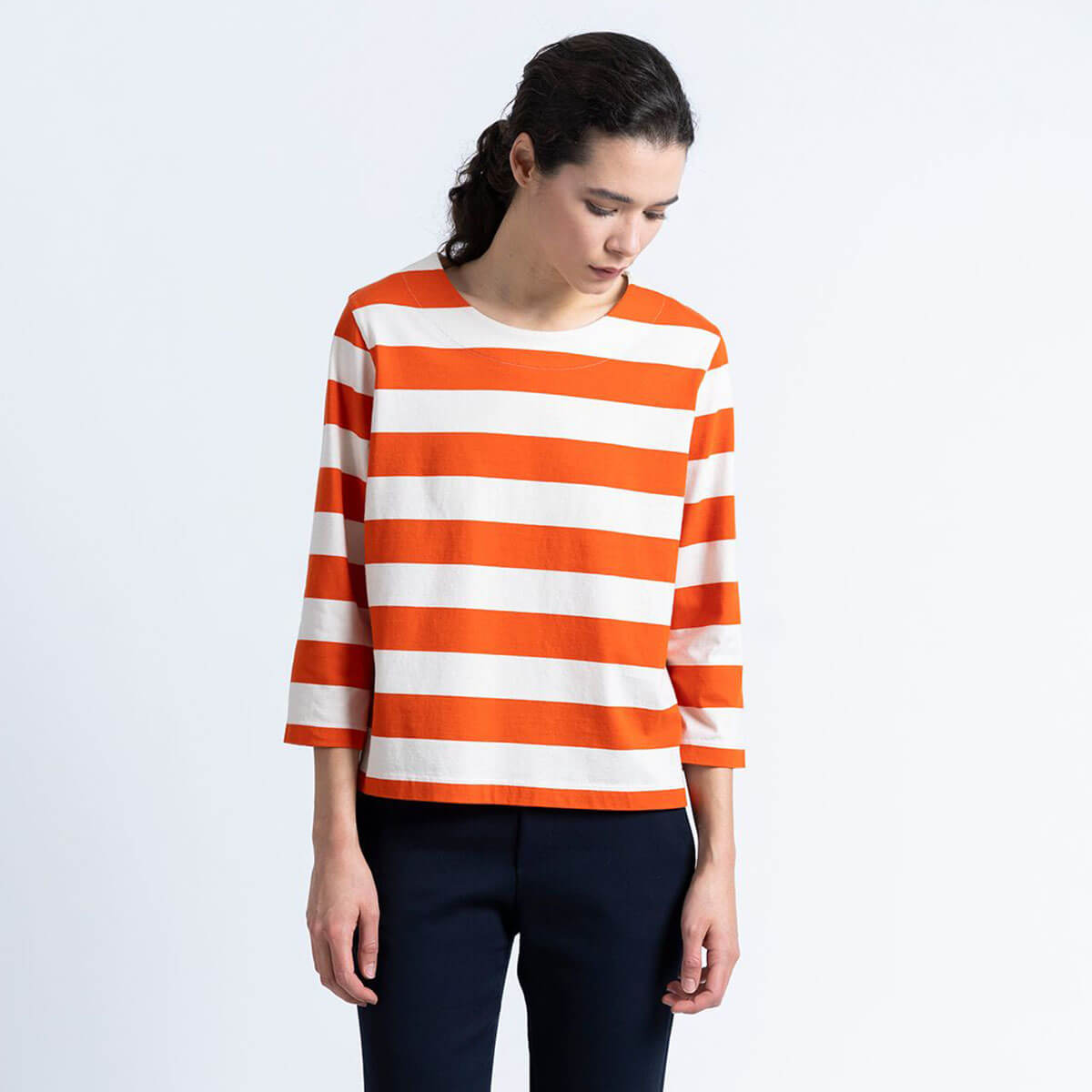 Soro T-Shirt in Orange by Loreak Mendian