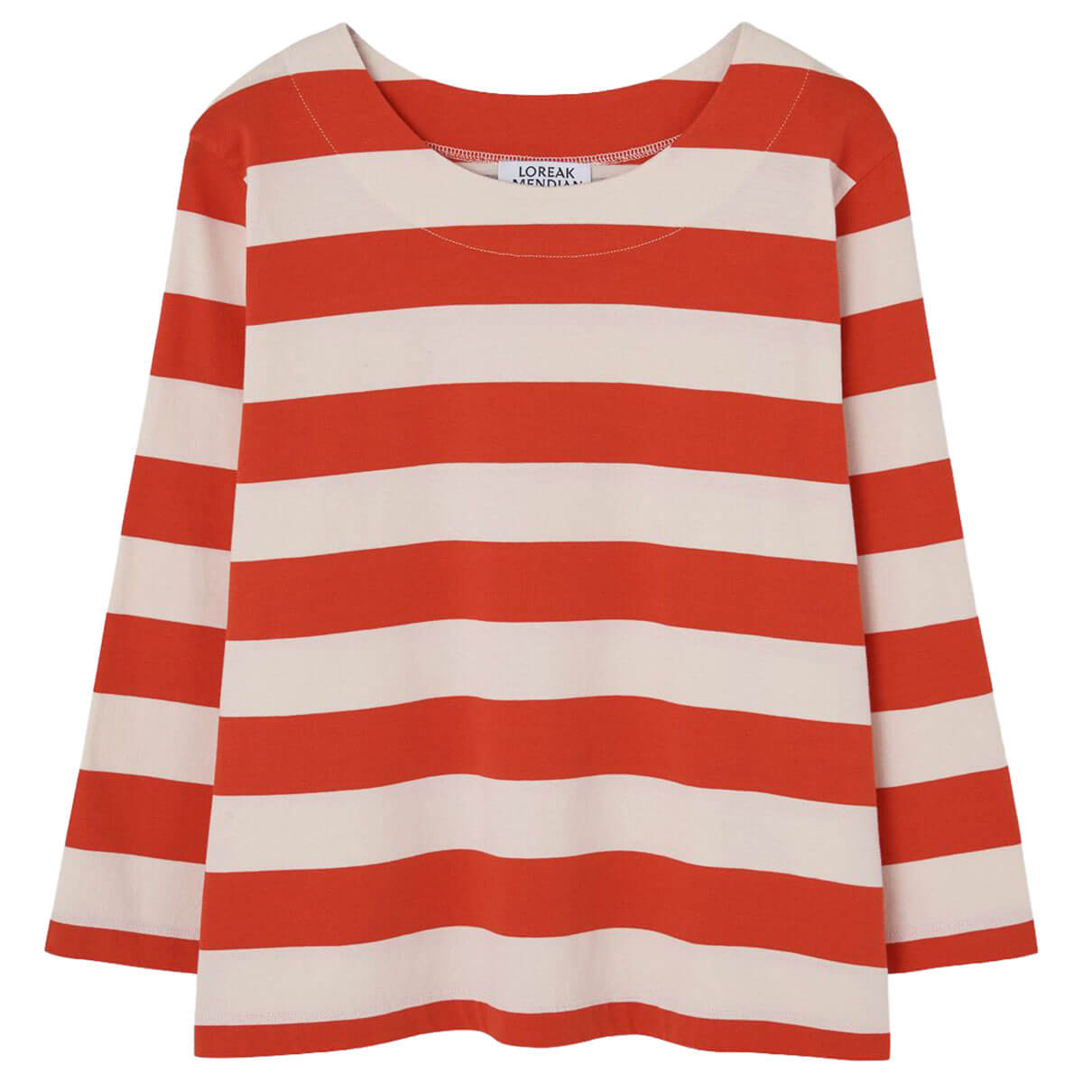 Soro T-Shirt in Orange by Loreak Mendian
